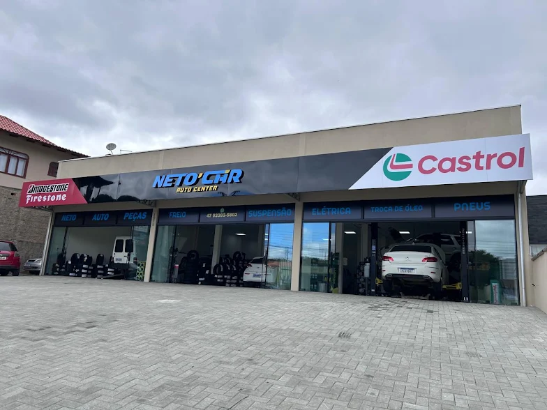 Fachada da Neto' Car Auto Center em São Bento do Sul